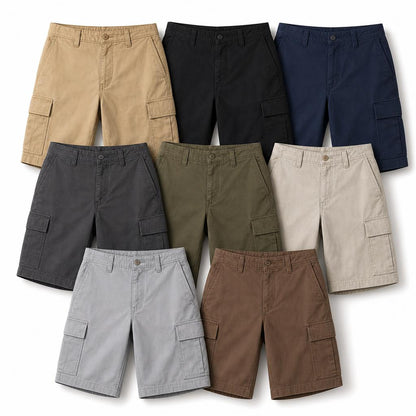 FINAL SALE⚡8 Packs for $24.99⚡- Men’s Relaxed Fit Cargo Shorts