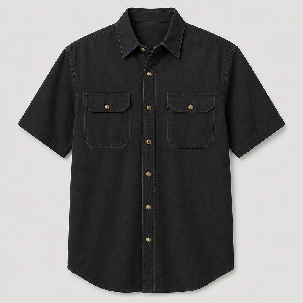 ❀⚡10 Packs for $34.99⚡- Men’s Short Sleeve Utility Work Shirt