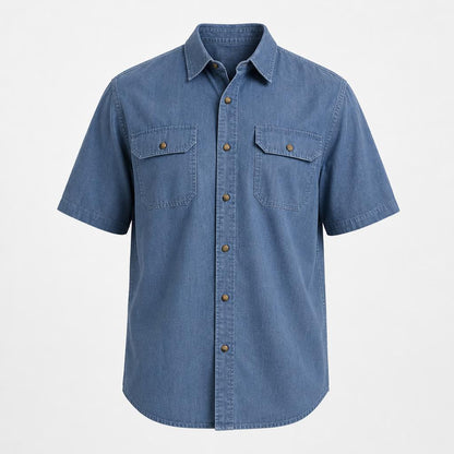 ❀⚡10 Packs for $34.99⚡- Men’s Short Sleeve Utility Work Shirt