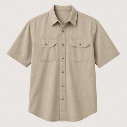 🎁10 Pack for $34.99⚡- Men’s Short Sleeve Utility Work Shirt