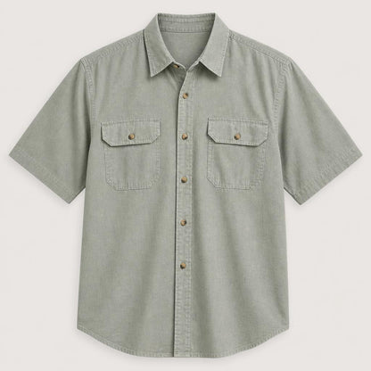 ❀⚡10 Packs for $34.99⚡- Men’s Short Sleeve Utility Work Shirt