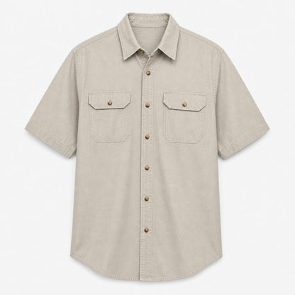 FINAL SALE⚡10 Packs for $34.99⚡- Men’s Short Sleeve Utility Work Shirt