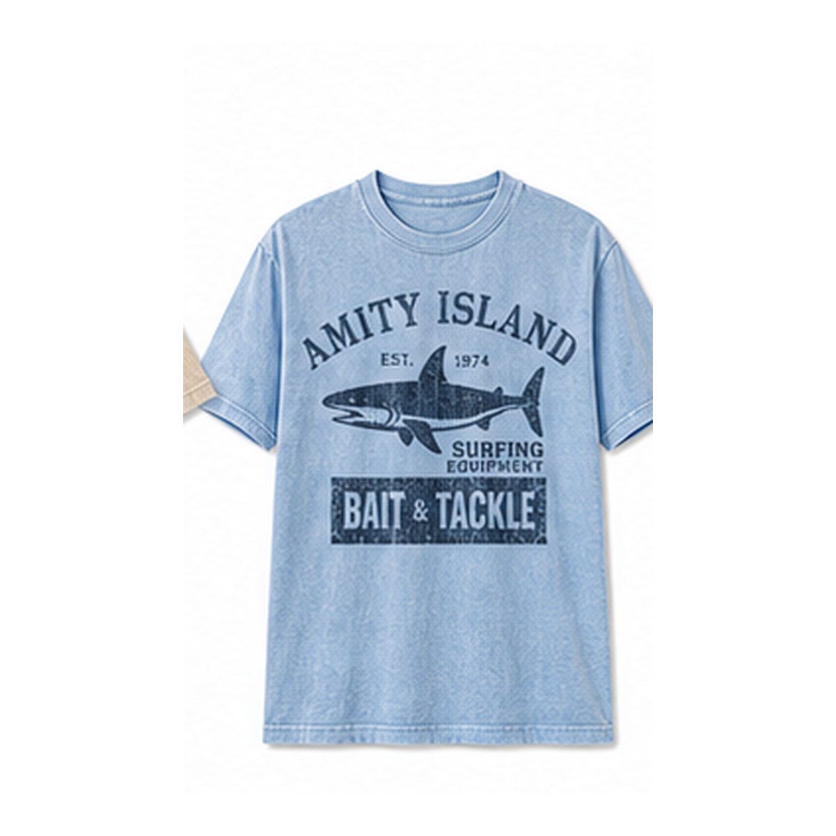 CLEARANCE SALE - Men's Vintage Shark Bait & Tackle Graphic Tee - 14 Colors & Bundle Deals