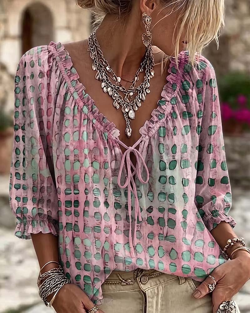 🔥Boho Polka Dots, Effortless Summer Vibe